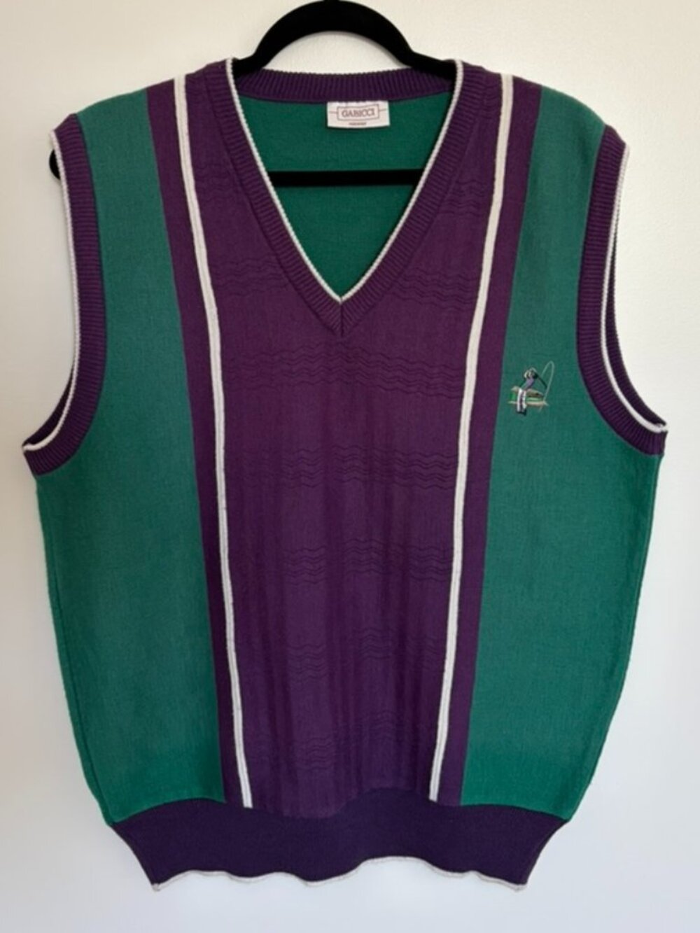 Vintage Ganicci Golf Sweater Vest